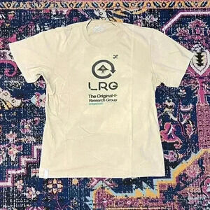 LRG Small Logo Front‎ Graphic Tan Mens Size Large